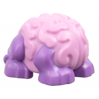 intellect devourer with molded bright pink brain pattern