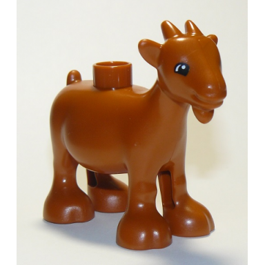 duplo goat with eyes semicircular pattern