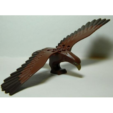 eagle moveable wings dark brown tail feathers gwaihir