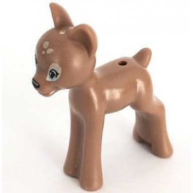 medium nougat deer friends fawn with black nose medium azure eyes and tan spots pattern