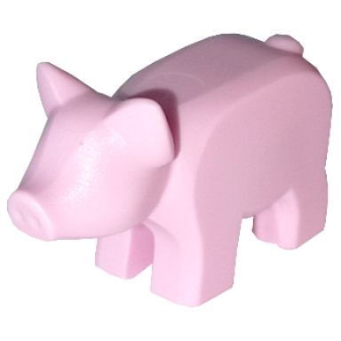 bright pink piglet