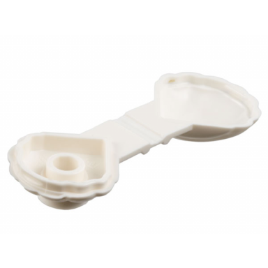 clam shell folding - locking edge on inner lip