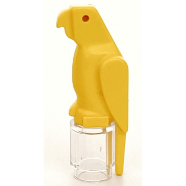 yellow bird parrot with small beak
