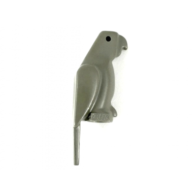 dark gray bird parrot with small beak