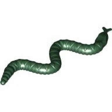 dark green snake