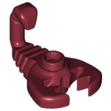 dark red scorpion