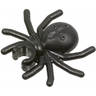 spider with round abdomen and clip