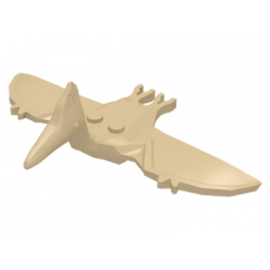 tan dinosaur pteranodon