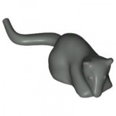 dark gray rat mouse