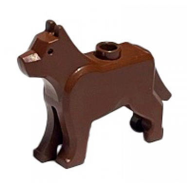 reddish brown dog wolf