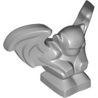 light bluish gray gargoyle