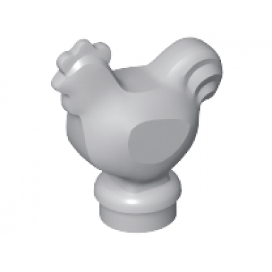 light bluish gray chicken narrow base