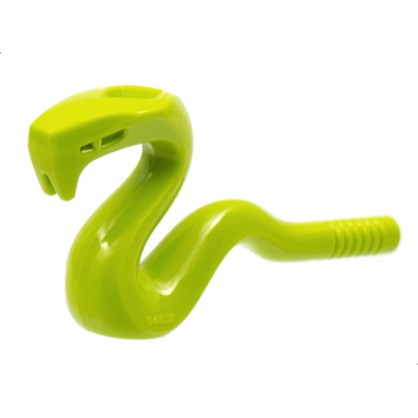lime snake raised
