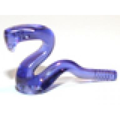 trans-purple snake raised