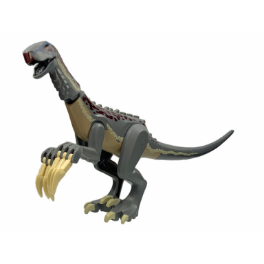 dark tan dinosaur therizinosaurus