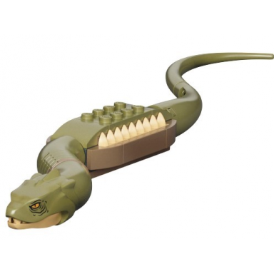 snake harry potter basilisk with tan mouth - brick built