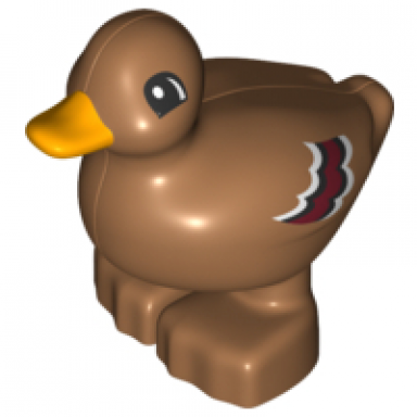 medium nougat duplo duck female