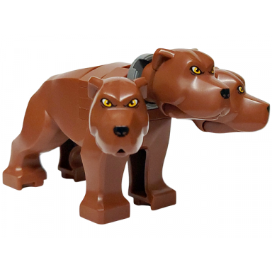 dog harry potter three-headed neutral fluffy - brick built
