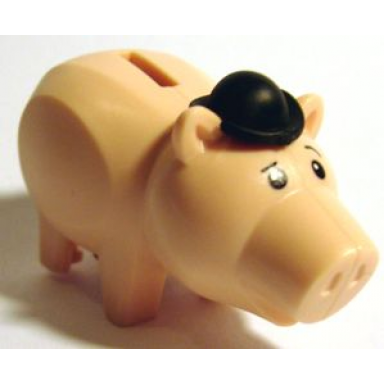 light nougat pig toy story hamm as evil dr porkchop