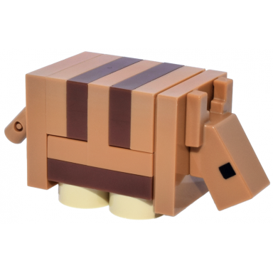 minecraft armadillo - brick built