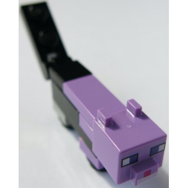 minecraft cat dyed - brick built