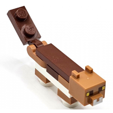 minecraft cat tabby - brick built