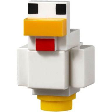 minecraft chicken - brick built