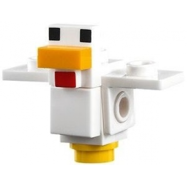 minecraft chicken wings spread thick neck bracket - brick built