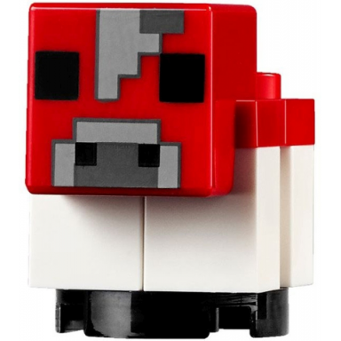 minecraft cow mooshroom baby - brick built