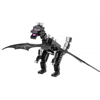 minecraft ender dragon redesigned version - brick built