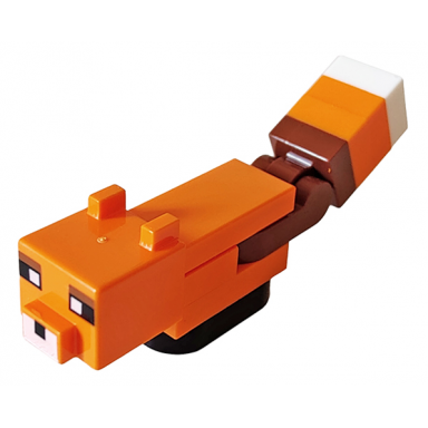 minecraft fox baby - brick built