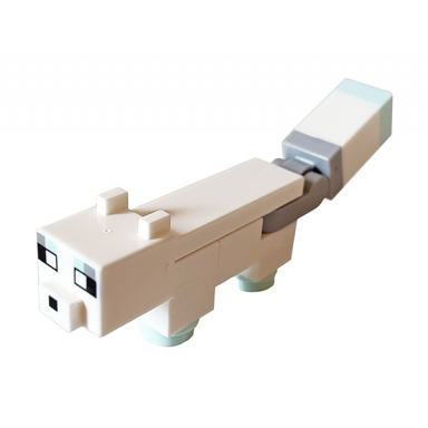 minecraft fox arctic - brick built