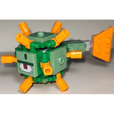 minecraft guardian medium azure brick 2 x 2 inside - brick built