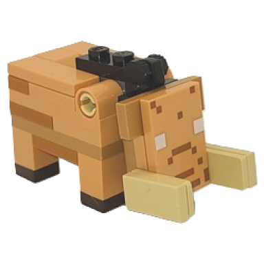 minecraft hoglin nougat face - brick built