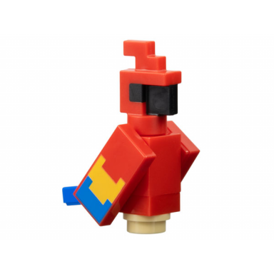 minecraft parrot - brick built