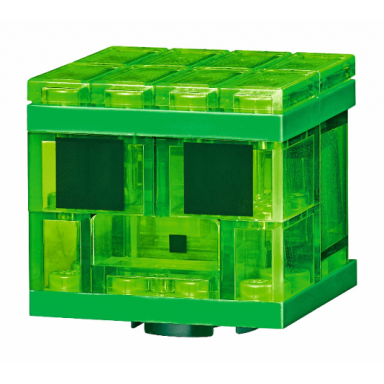 minecraft slime large - brick built
