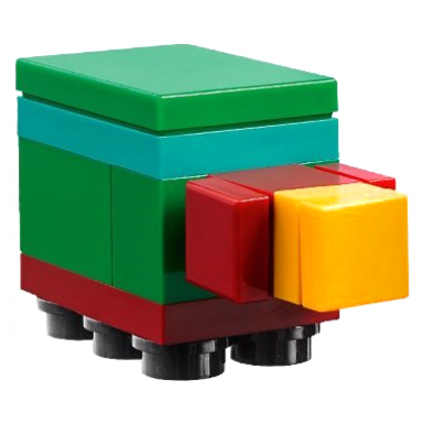 minecraft sniffer baby - brick built