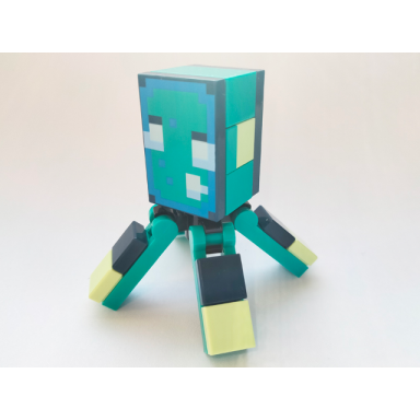 minecraft squid glow - brick built