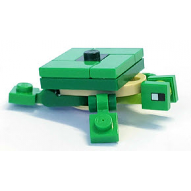 minecraft turtle - brick built
