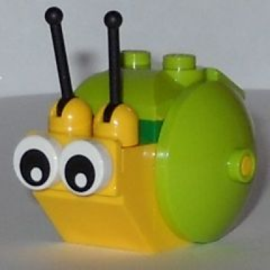 snail the lego movie - brick built