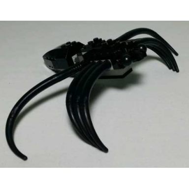spider harry potter aragog with 2 technic ball joint eyes - brick built