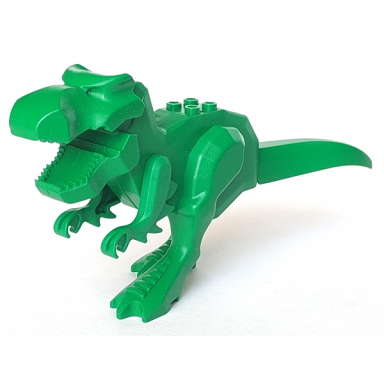 green dinosaur tyrannosaurus rex