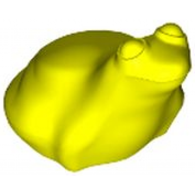 neon yellow frog