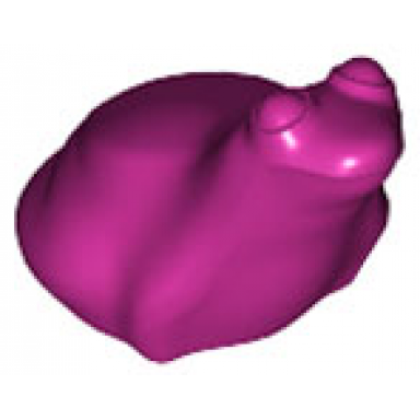 magenta frog
