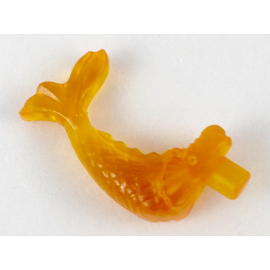 trans-orange fish ornamental