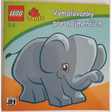 coloring book duplo elephant slovak edition