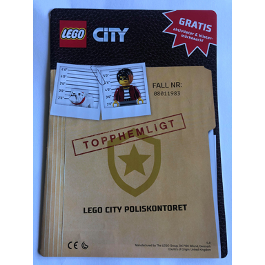 city - topphemlight lego city poliskontoret swedish edition