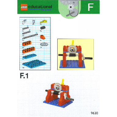 set 9630 activity booklet f - right angle drives and other transmissions 420817