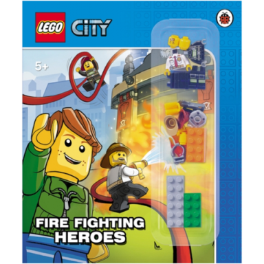 city - fire fighting heroes hardcover