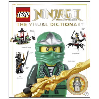 ninjago - masters of spinjitzu the visual dictionary hardcover